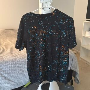 Miami Dolphins Splatter Paint T